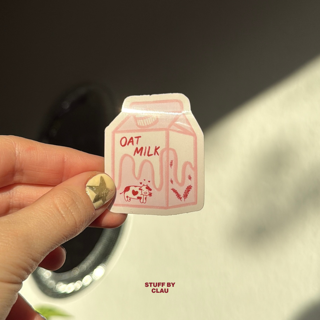 Oat Milk, Hafermilch – Sticker