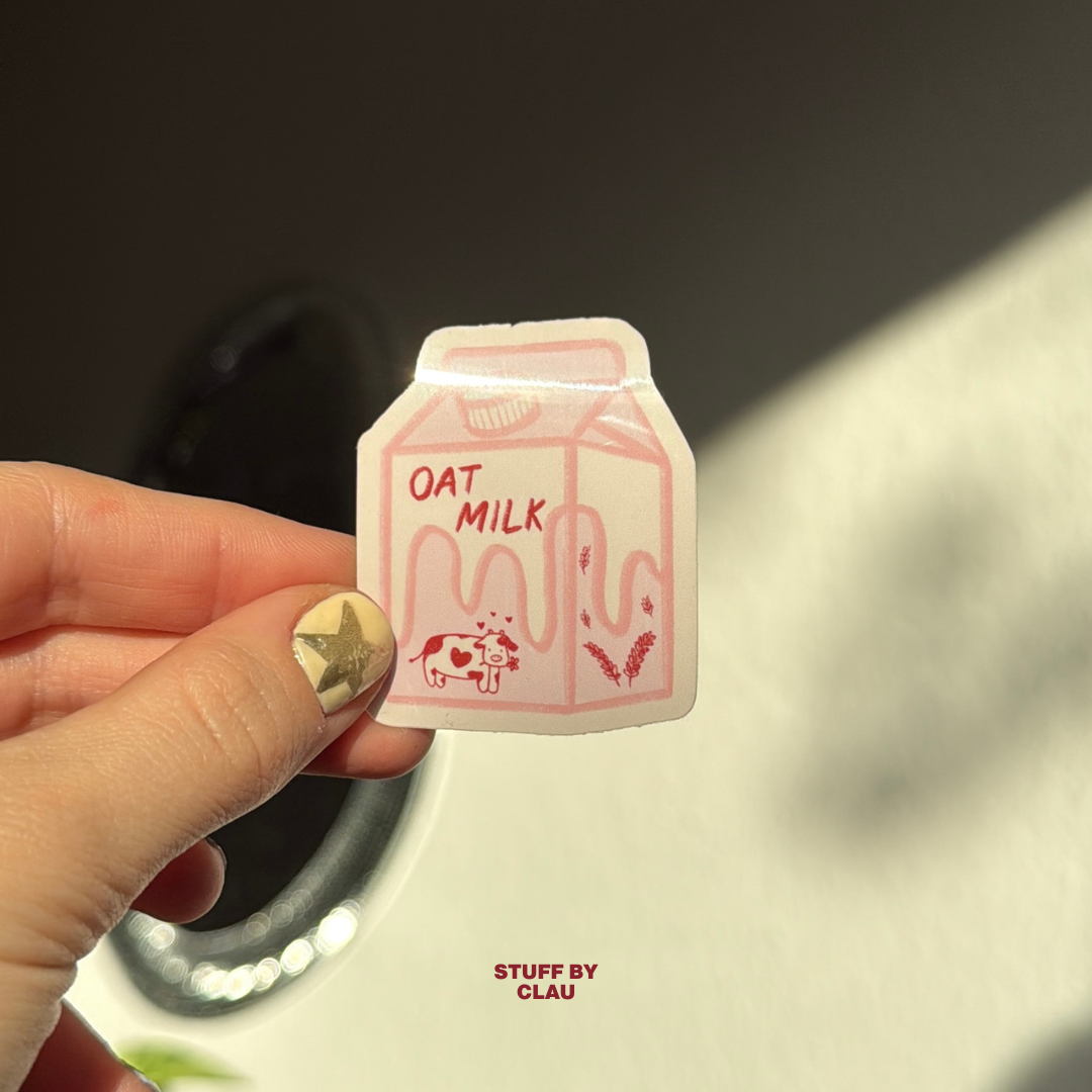 Oat Milk, Hafermilch – Sticker