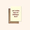 Wie schön, dass Du geboren bist - Karte