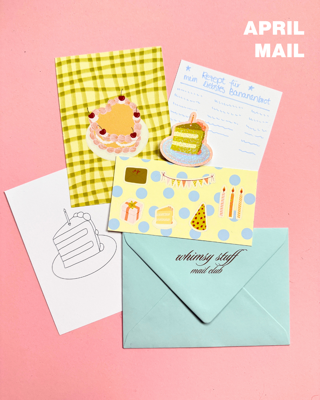 Whimsy Stuff – Mail Club - Snail Mail