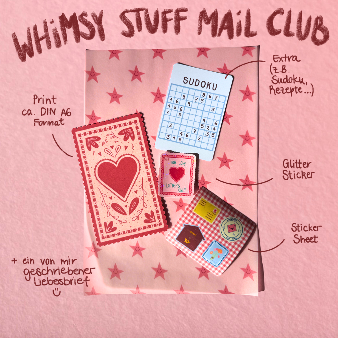 Whimsy Stuff – Mail Club - Snail Mail