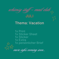 Whimsy Stuff – Mail Club - Snail Mail