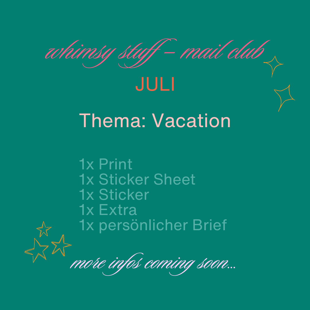 Whimsy Stuff – Mail Club - Snail Mail
