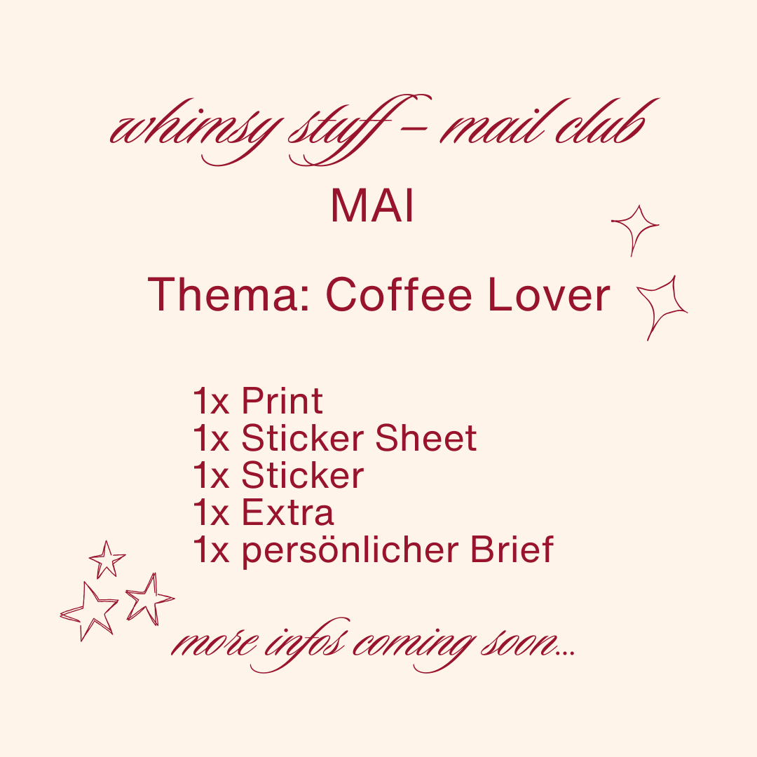 Whimsy Stuff – Mail Club - Snail Mail