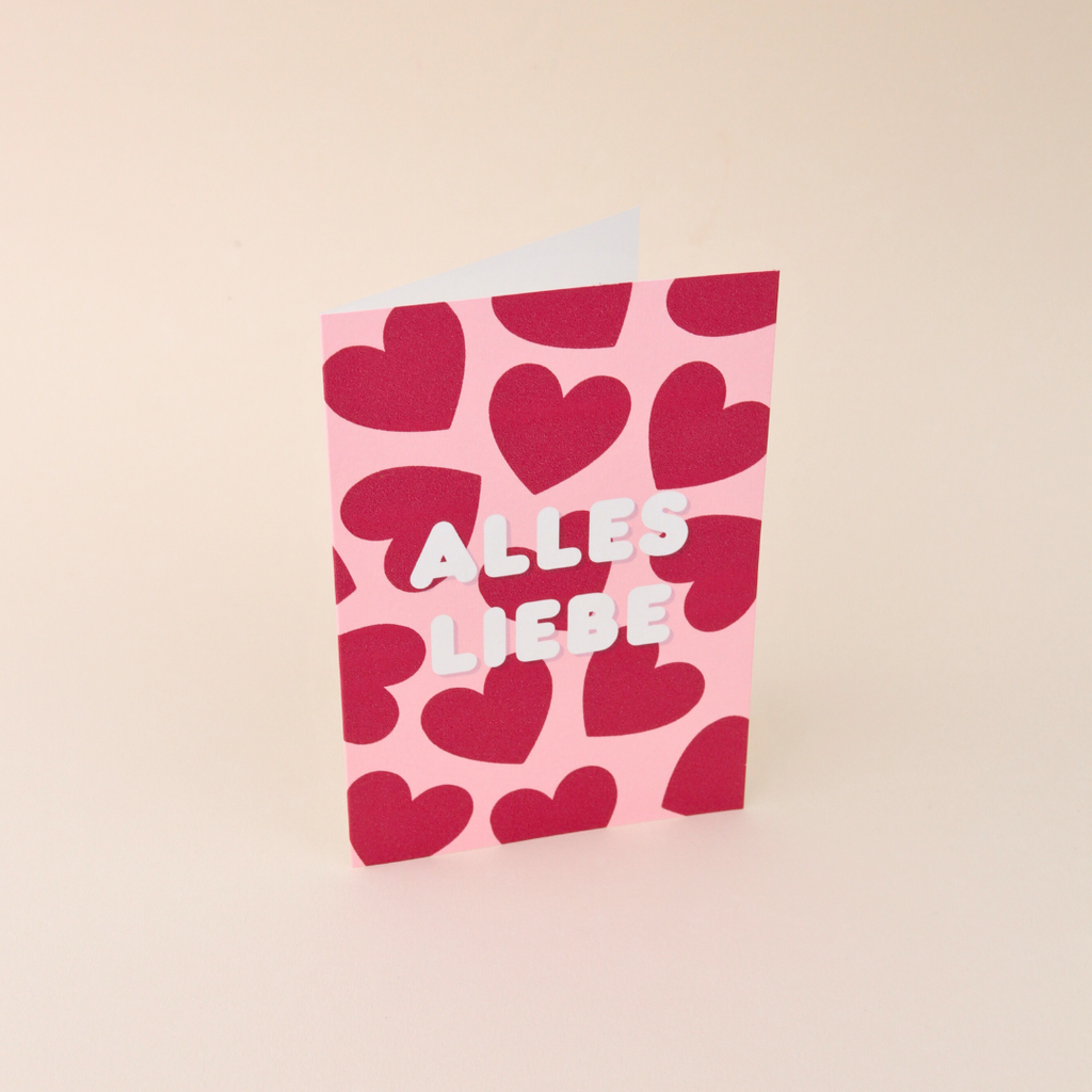 Alles Liebe - Karte