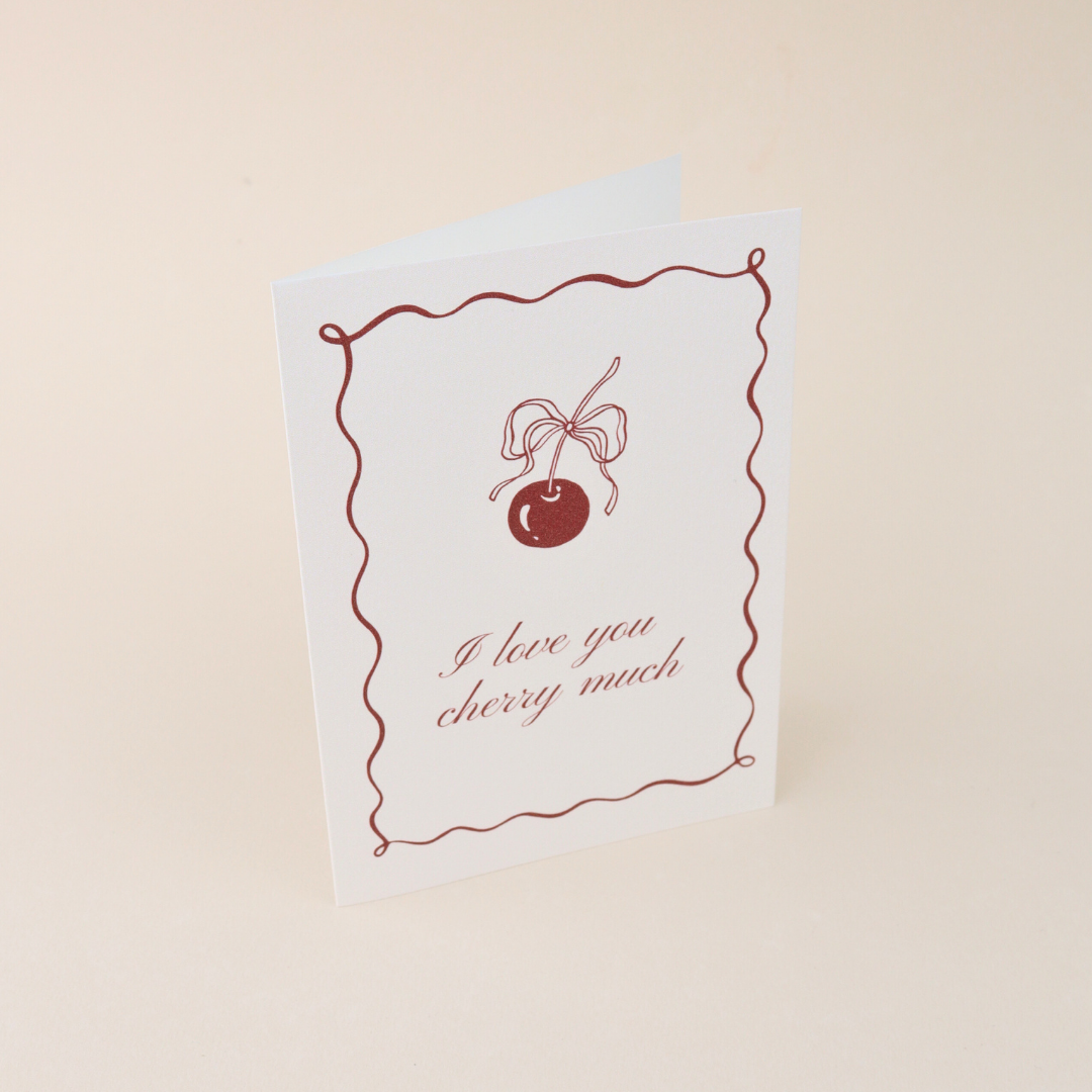 I love you cherry much - Karte