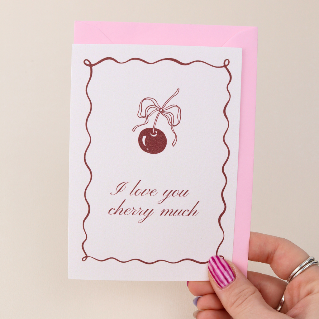 I love you cherry much - Karte