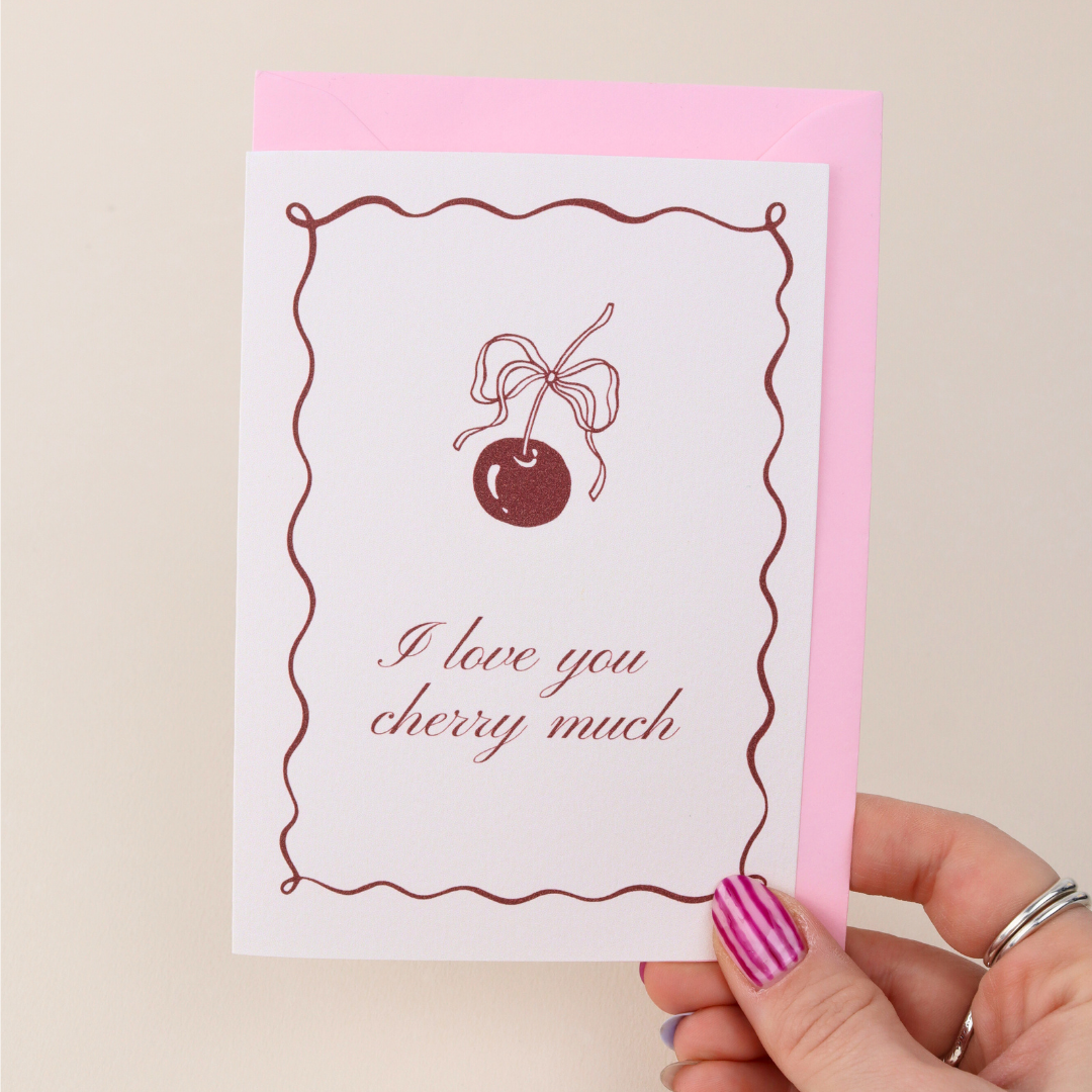I love you cherry much - Karte