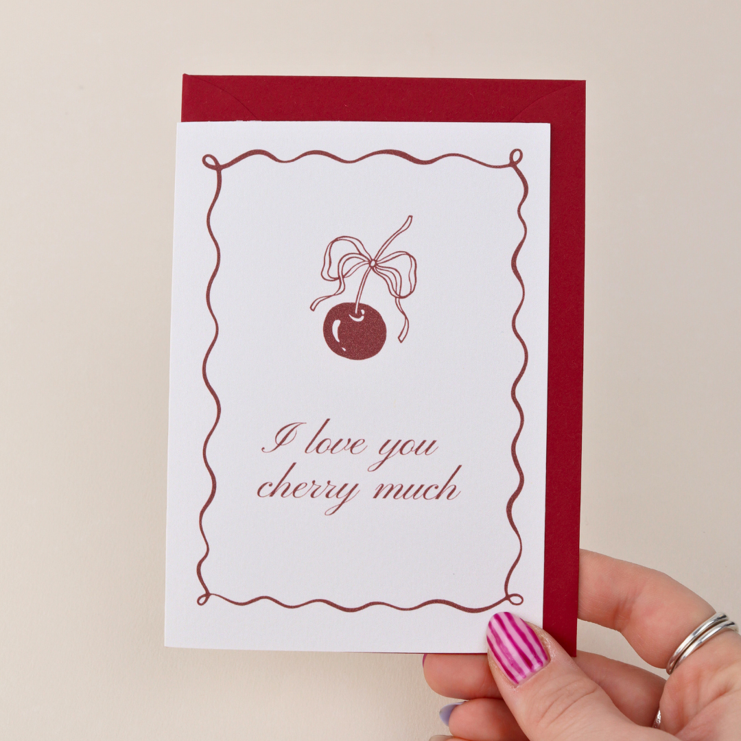I love you cherry much - Karte
