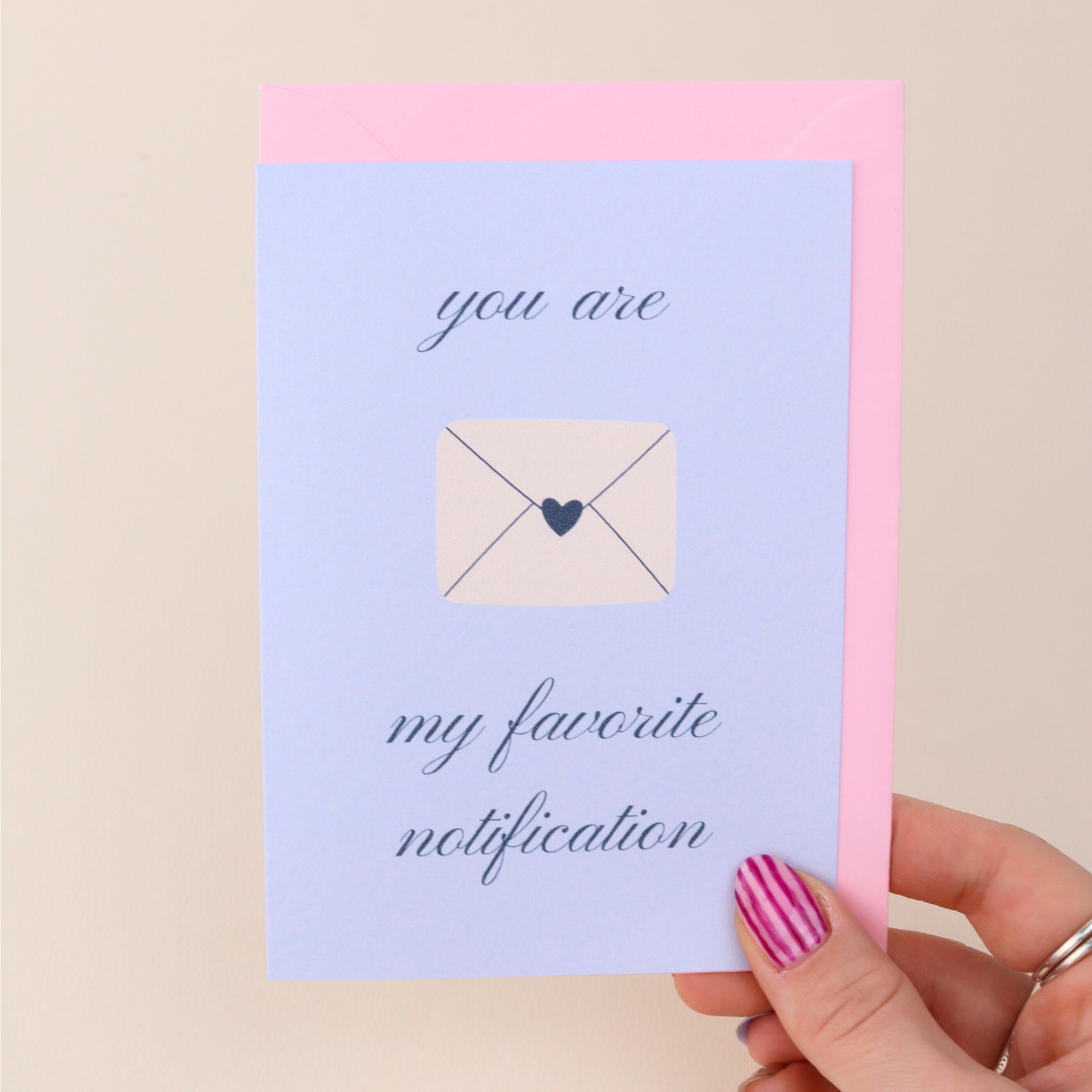 Favorite Notification - Karte