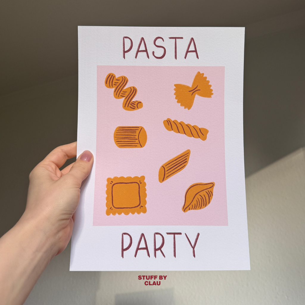 Pasta Party - Print / Poster
