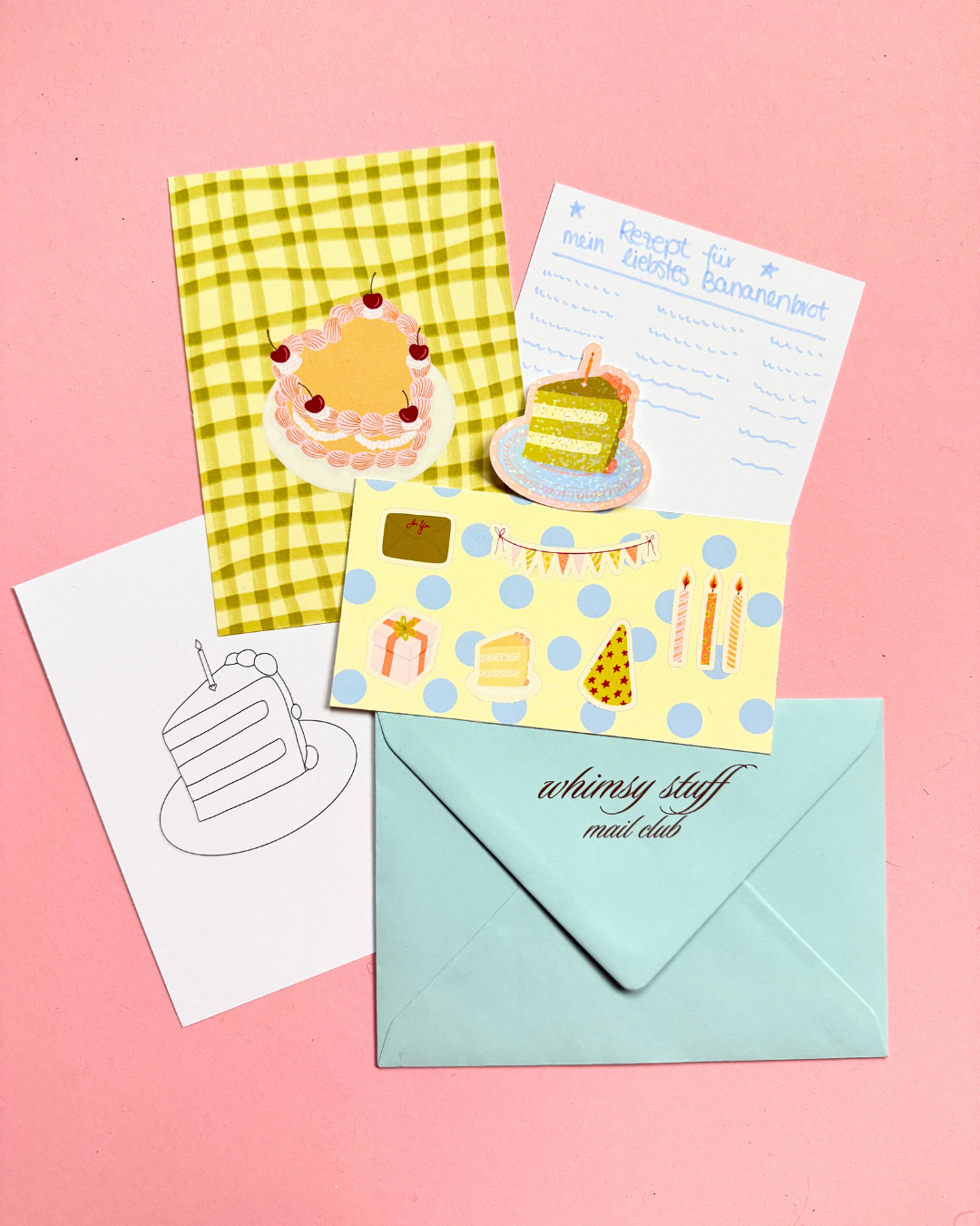 Whimsy Stuff – Mail Club - Snail Mail